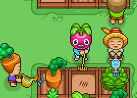 Pixadom Community Farming Screenshot